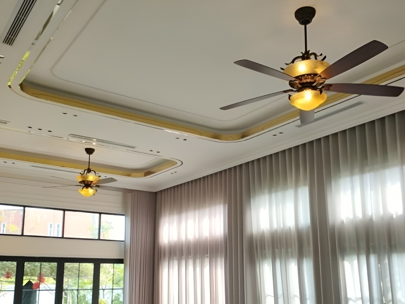 Góc nghiêng cánh quạt trần ảnh hưởng lượng gió như thế nào? 14 Cánh quạt cân bằng tốt giúp tăng tuổi thọ động cơ và giảm tiếng ồn