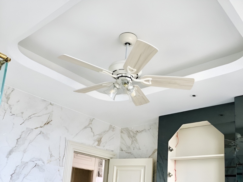 Bảng kích thước sải cánh quạt trần theo diện tích phòng 17 Mẫu quạt trần 1,2m nhỏ gọn dành cho phòng cá nhân