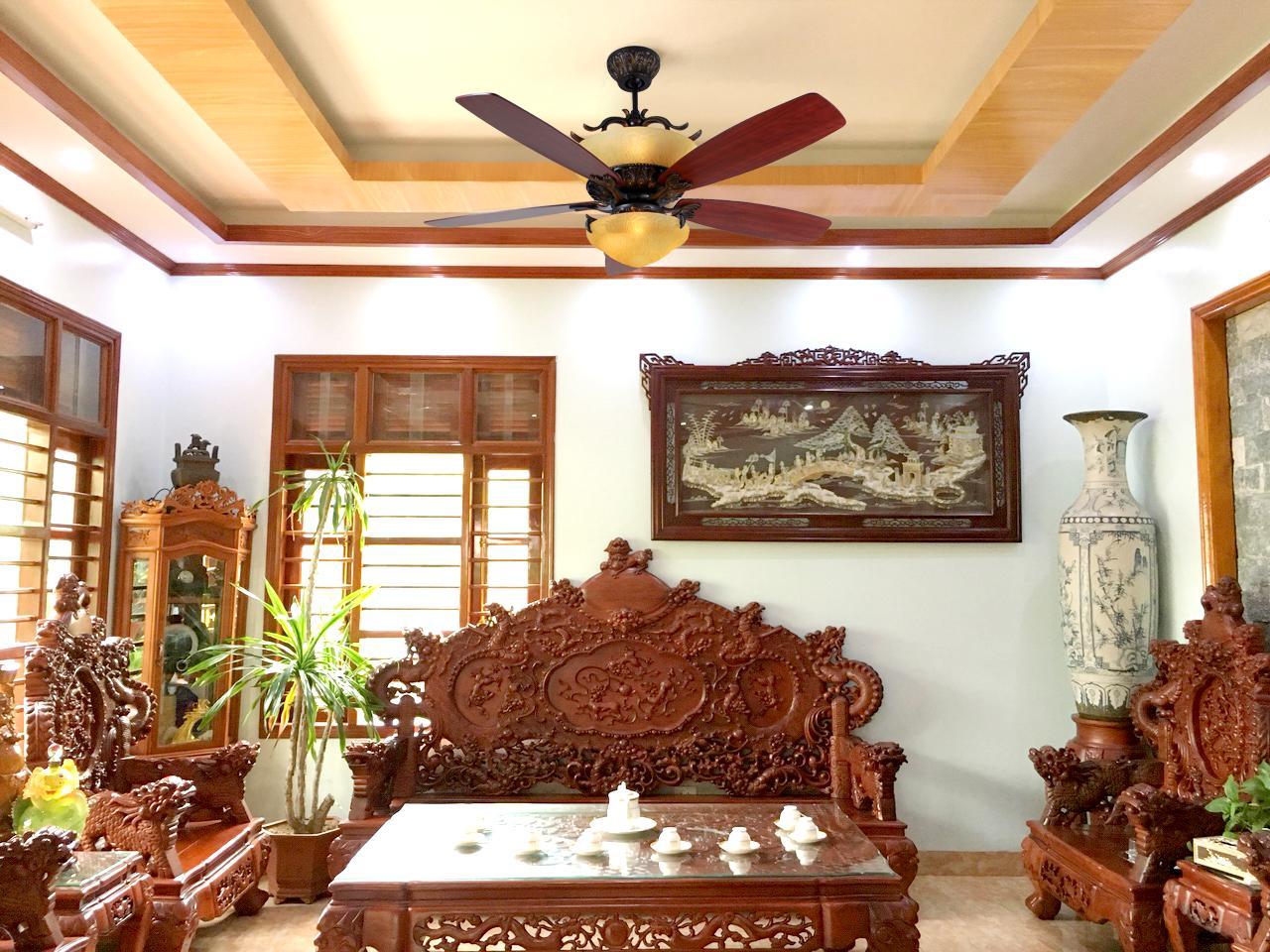 Xu hướng sử dụng quạt trần 5 cánh đang ngày càng tăng cao
