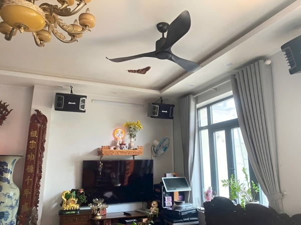 Trần thấp 2.6m lắp quạt trần có an toàn không? 17 Thiết kế nhỏ gọn đáp ứng nhu cầu sử dụng trong căn hộ diện tích vừa phải