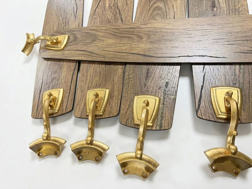 Quạt trần Heritage 5 5 cánh quạt làm bằng gỗ, tay cánh mạ vàng 24k