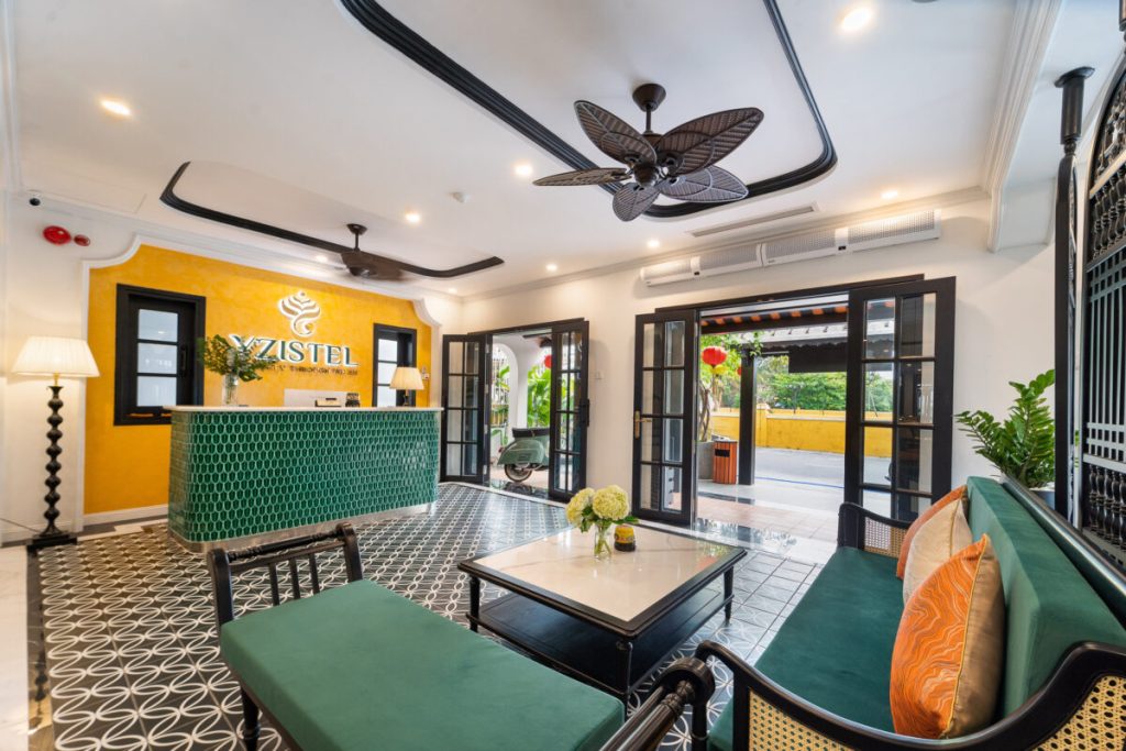 Quạt trần Tropika khu vực nhà hàng