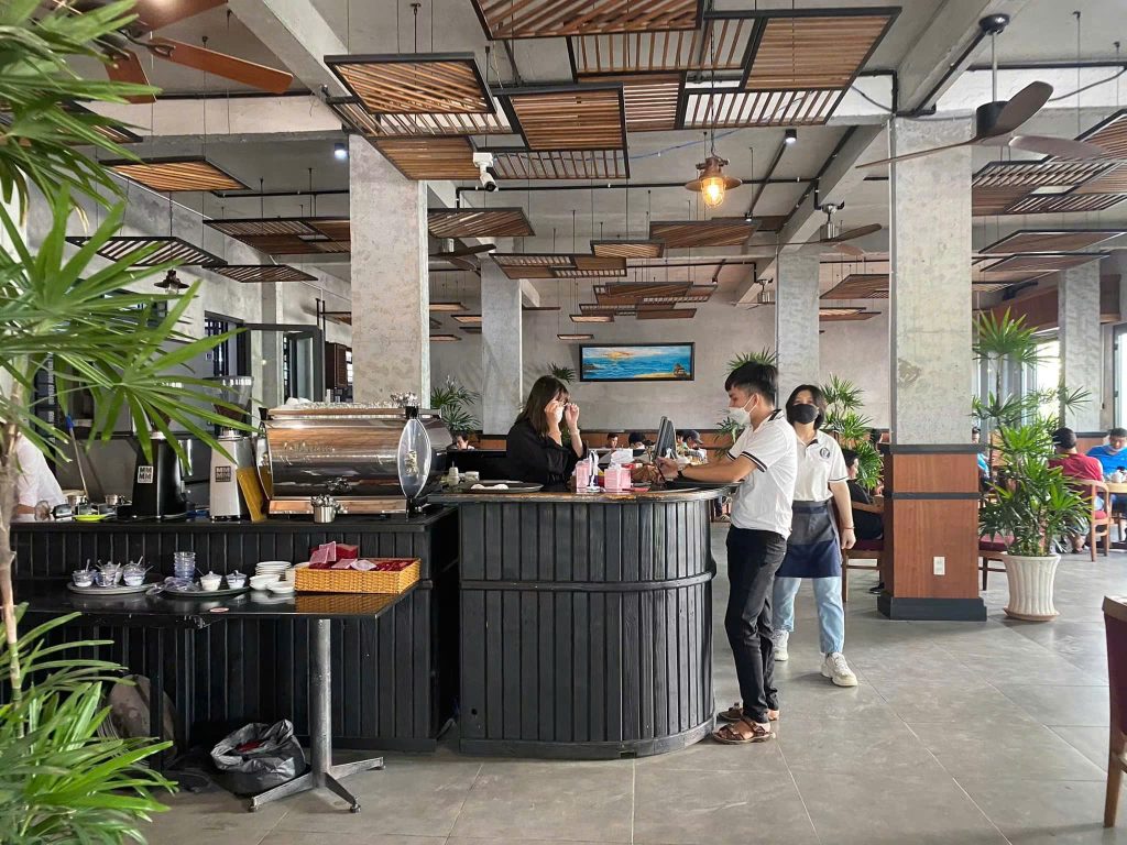 Quạt Trần Mr.Vũ Lắp Cho Cafe Đắng Đồng Tháp 15 Toàn bộ không gian 3 quán Cafe Đắng tại Đồng Tháp sử dụng quạt Mr.Vũ