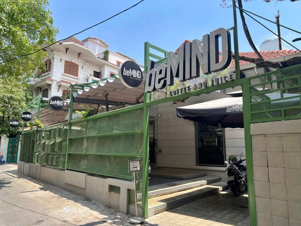 Quạt trần Mr.Vũ lắp đặt tại hệ thống thương hiệu BeMind Coffee 11 Thương hiệu Cafe BeMind