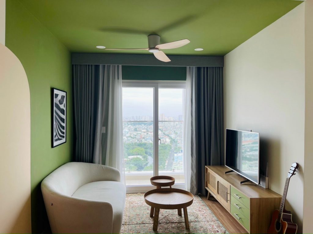 Sofa da hiện đại cho chung cư