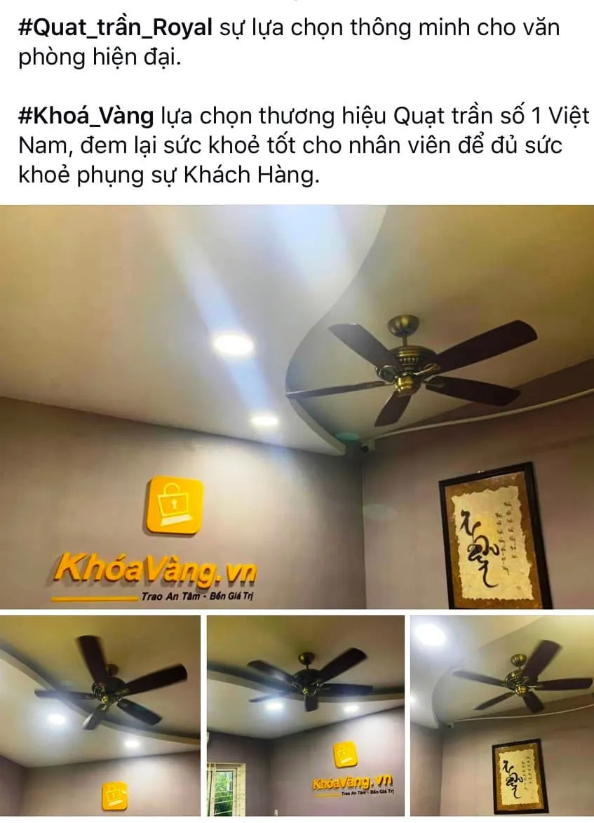 khach hang lap quat tran original