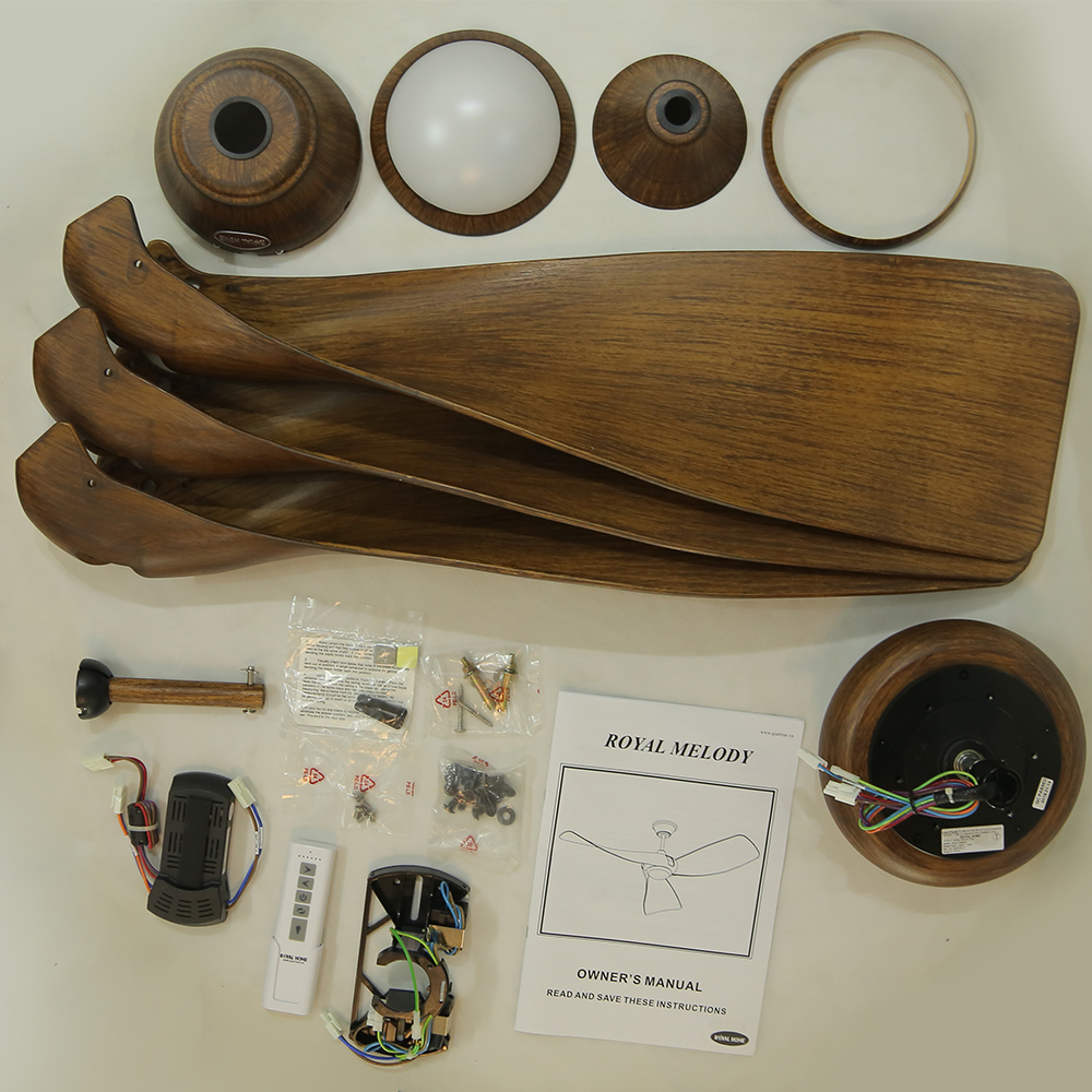 quat tran royal 3 canh melody mau go quat tran royal 3 canh melody mau go