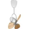 Quạt trần FINO màu Maple - quạt treo tường trang trí gỗ