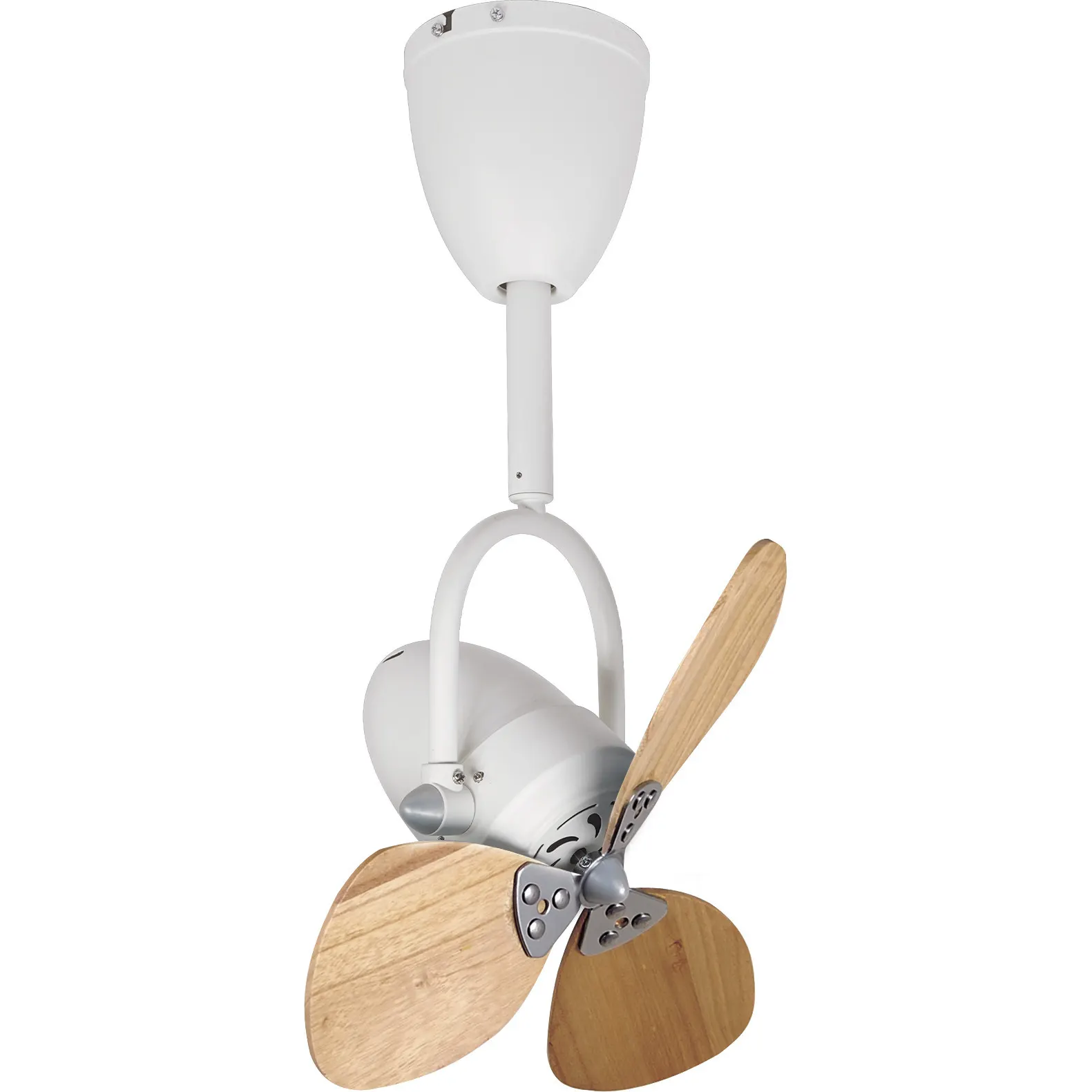 Quạt trần FINO màu Maple - quạt treo tường trang trí gỗ