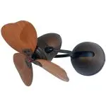 Quạt treo tường FINO cánh gỗ - quạt trang trí phong cách chic