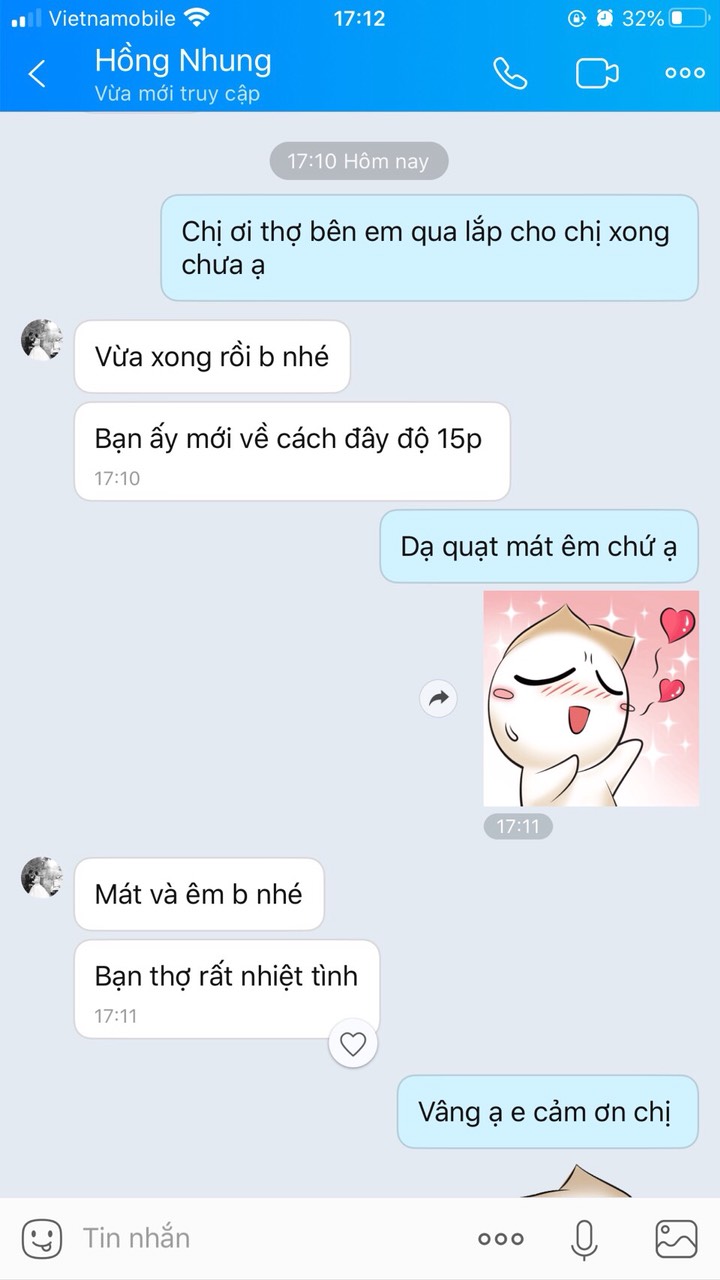 y kien khach hang mua quat tran hero1