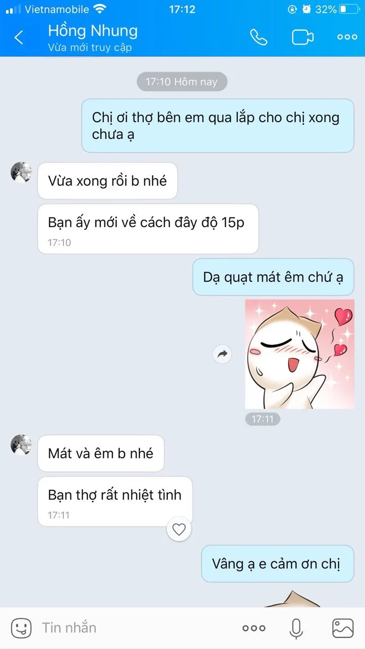y kien khach hang mua quat tran hero1