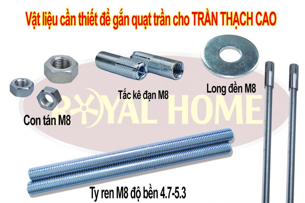 Lắp đặt Quạt trần Mr.Vu 2 lap dat quat tran