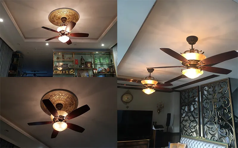 Quạt trần đẹp cho phòng khách