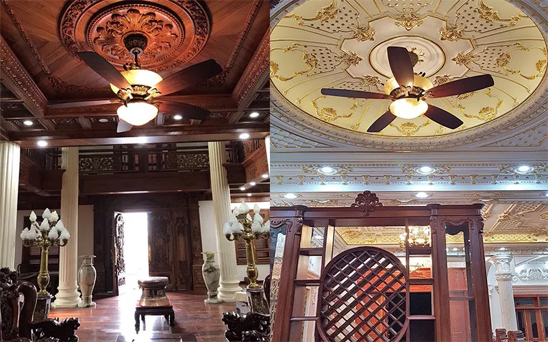 Quạt Villa cho phòng khách