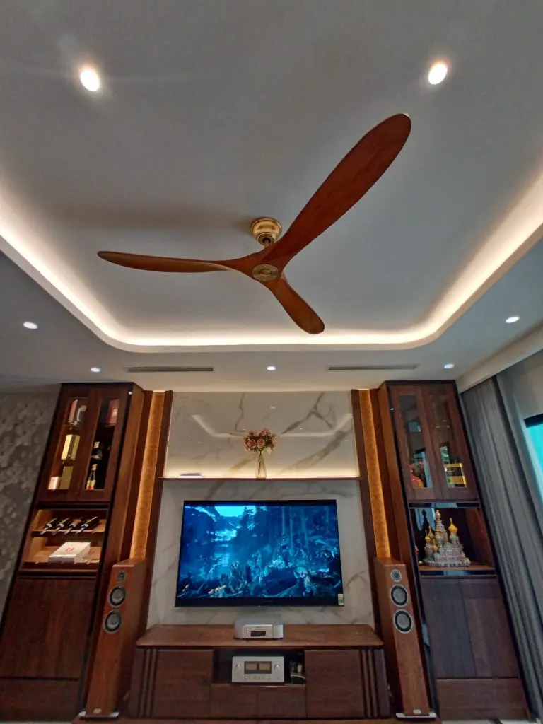 quat tran canh go eagle70 vang6 Quạt trần 3 cánh gỗ Eagle cao cấp