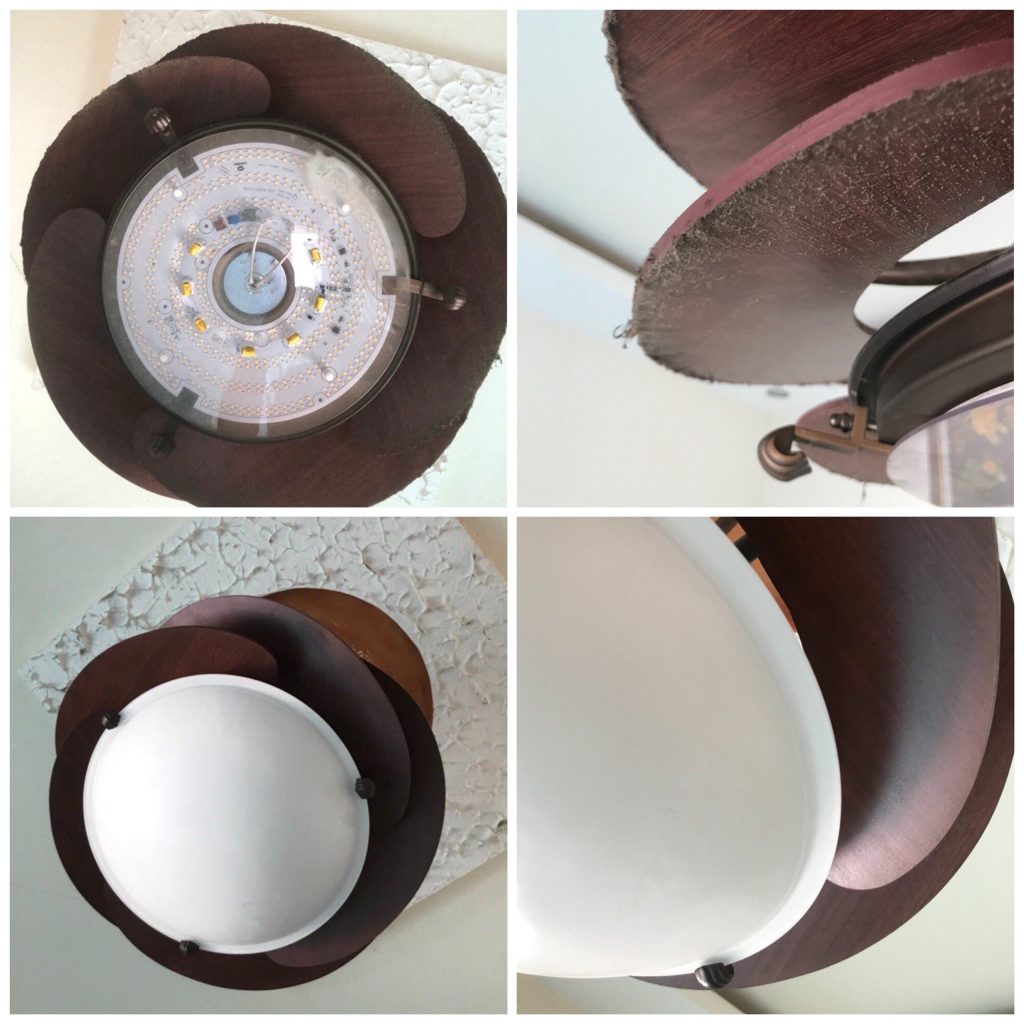 Quạt quay êm hơn sau khi đã kiểm tra phần gia cố, khiến gia chủ yên tâm sử dụng quạt trần