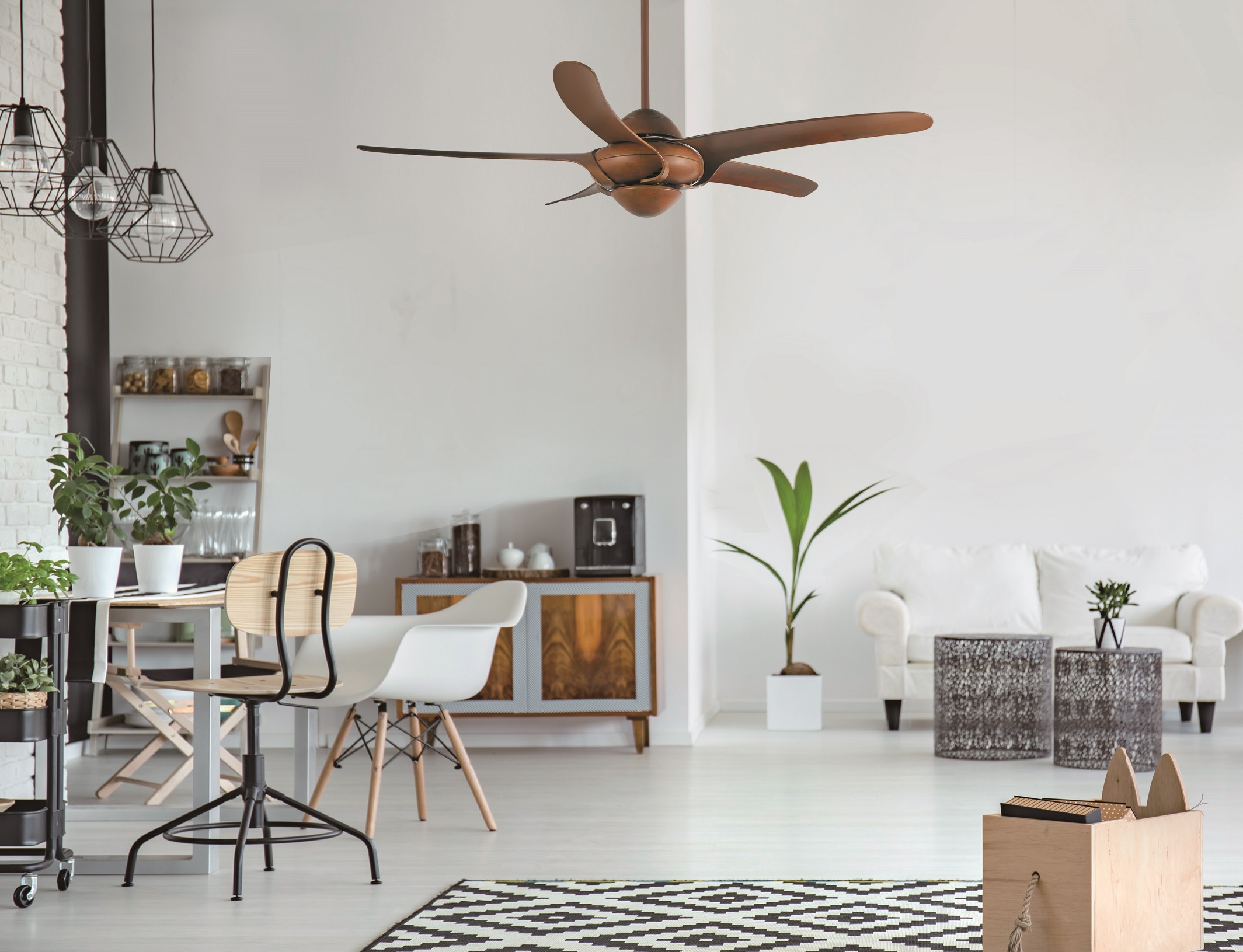 quat tran 5 canh mau go sieumat quat tran 5 canh mau go sieumat