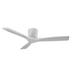 quạt trần cánh gỗ màu trắng Solid