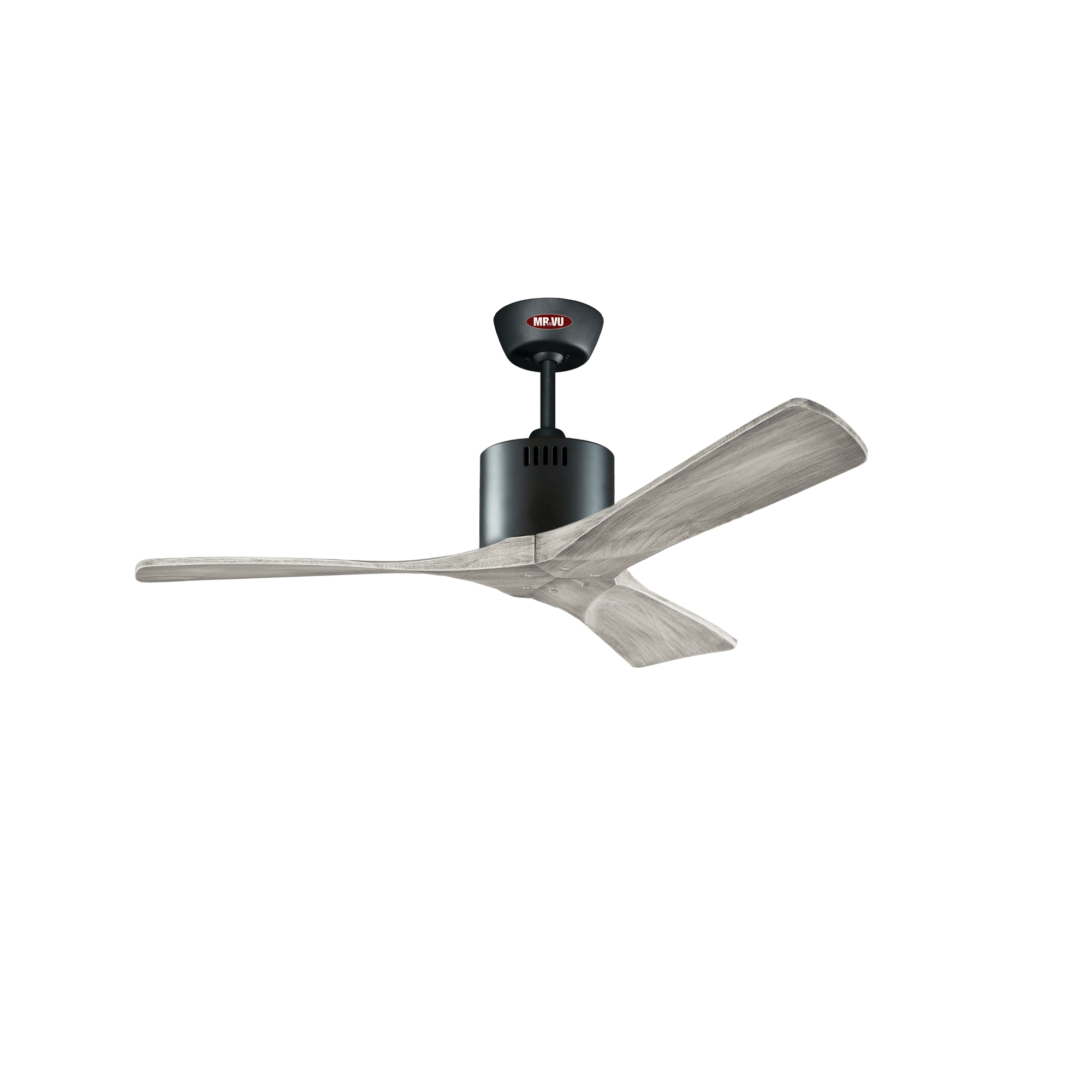 quat tran 3canh go xam 1m quat tran 3canh go xam 1m