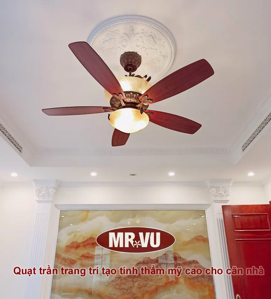 Những câu hỏi thường gặp khi mua quạt trần 4 uu diem cua quat tran trang tri