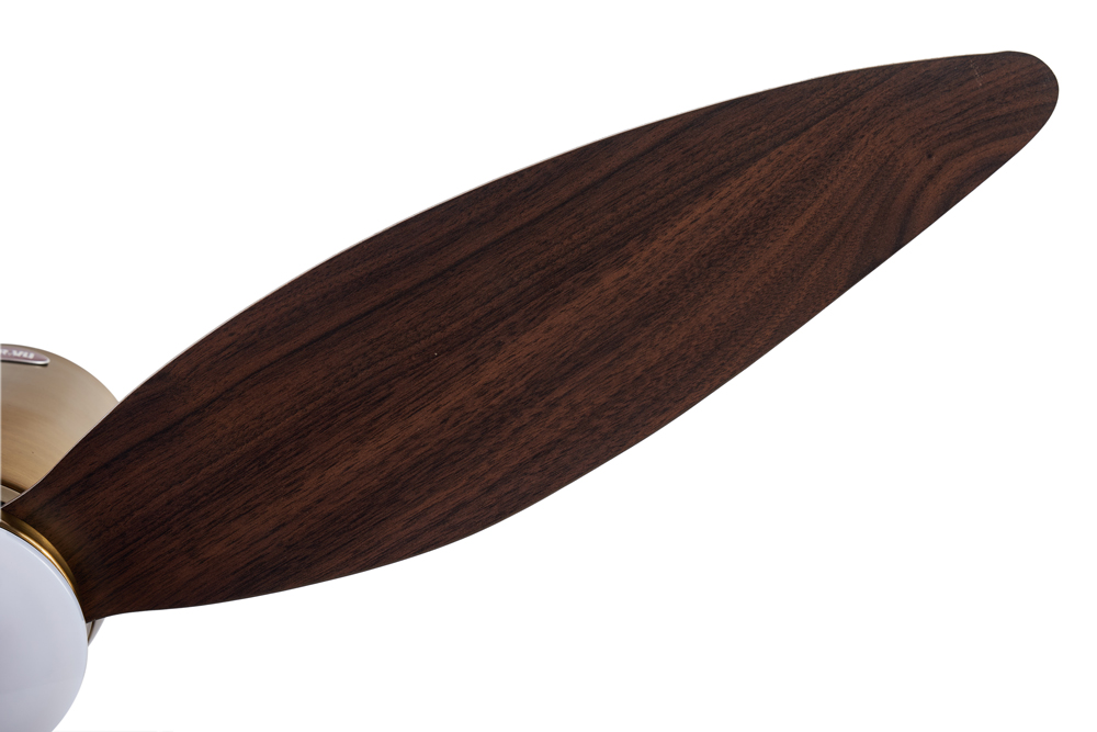 3 cánh quạt cong vút về phía đuôi giúp tạo lượng gió tốt và chạy êm