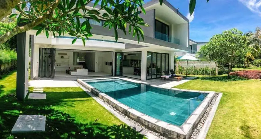 Tổng hợp mẫu nhà biệt thự sân vườn đẹp 5 mau nha biet thu san vuon dep 2