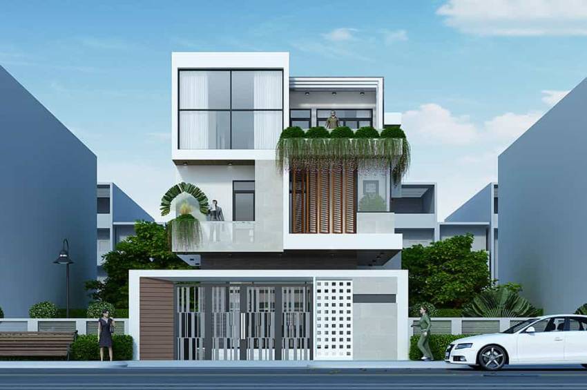 mau nha pho ket hop kinh doanh mat tien 8m 1