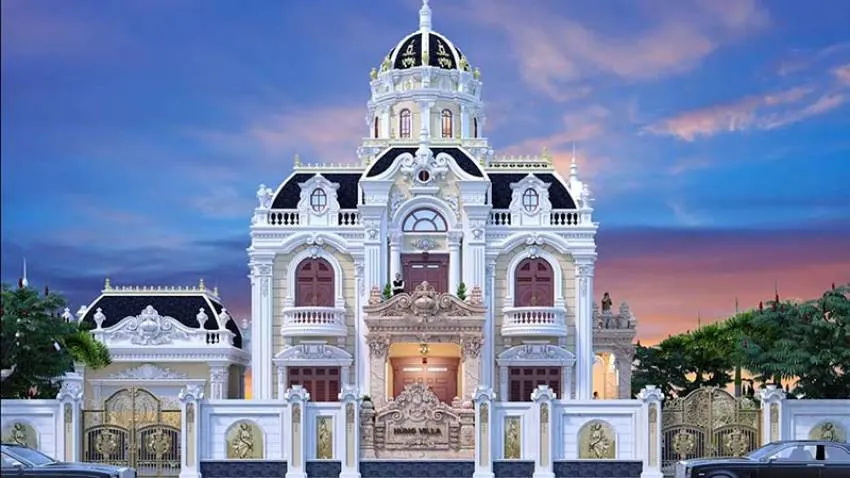 BIỆT THỰ LÂU ĐÀI CỔ ĐIỂN - ĐẲNG CẤP VÀ SANG TRỌNG 12 biet thu lau dai co dien 4