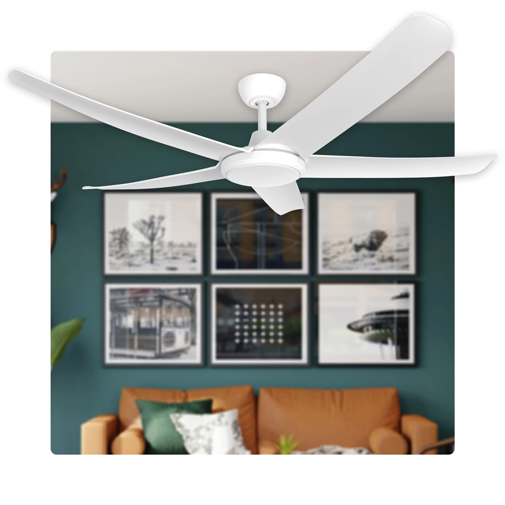 quạt trần đèn 5 cánh hero