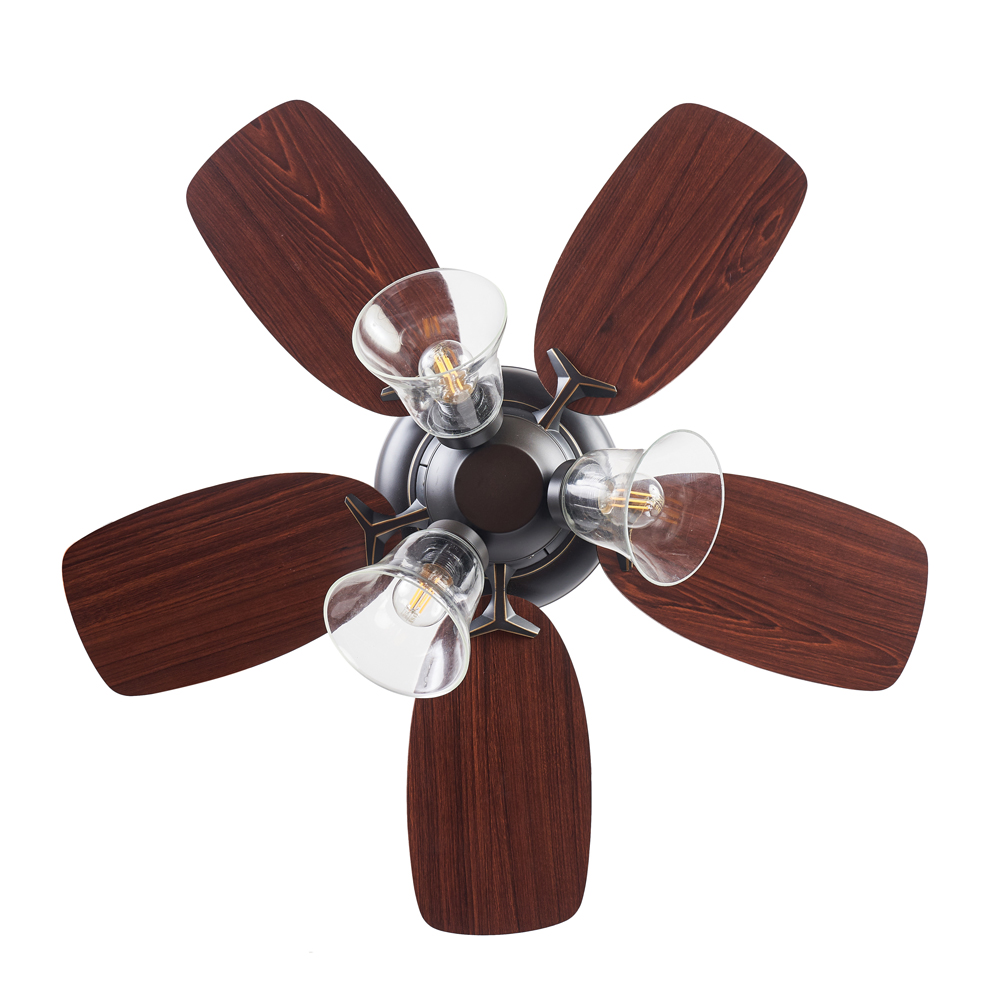 Quạt trần 5 cánh gỗ loại ngỏ IDOL