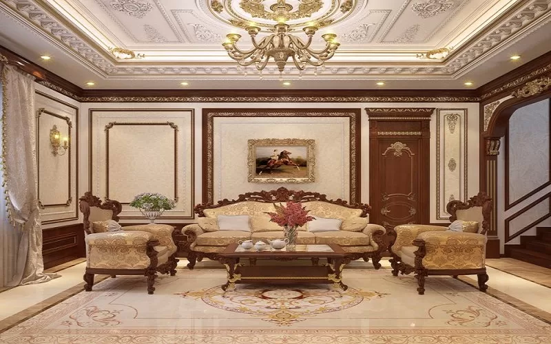 Mau-son-tran-nha-dep-ket-hop-den-trang-tri-noi-bat