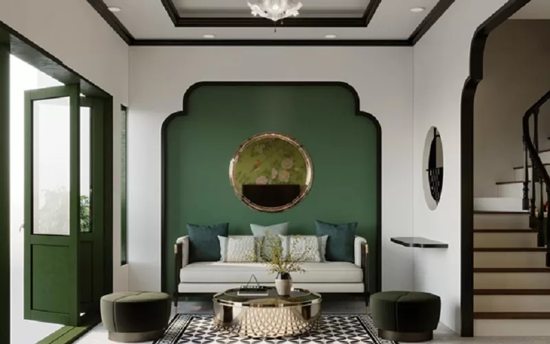 Mau-son-tran-nha-dep-theo-huong-phong-thuy-tot-lanh