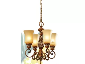 Đèn chùm thủy tinh treo trần VU020704HA