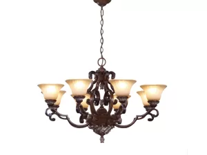 Đèn chùm thủy tinh 8 tay VU020008HC