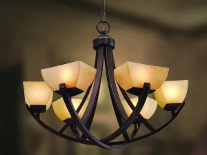 Đèn chùm 6 tay treo trần VU010406HA