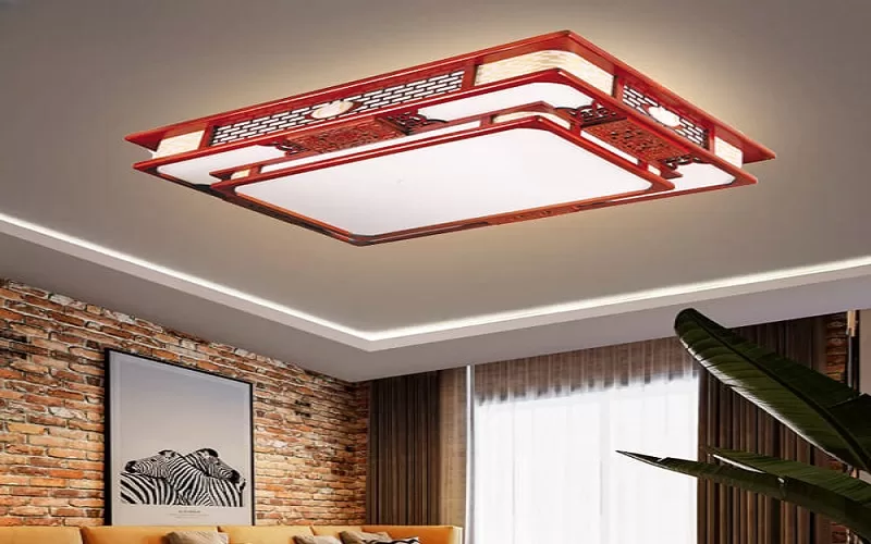 Den-trang-tri-phong-khach-tran-go-hinh-chu-nhat-sang-trong