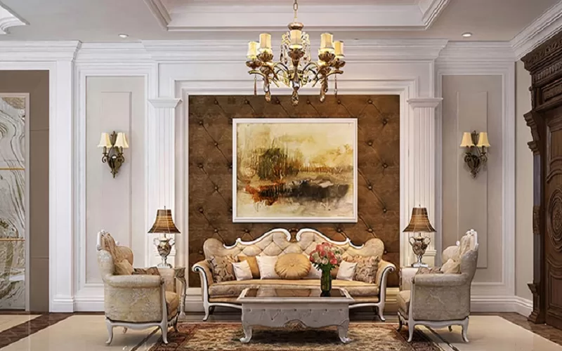 Đèn vách tường cổ điển thể hiện phong cách sang