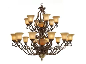 Đèn chùm 2 tầng hiện đại treo trần VU020020HB