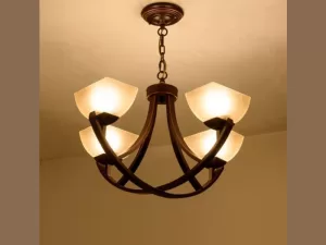 Đèn chùm 4 bóng treo trần VU010404LA