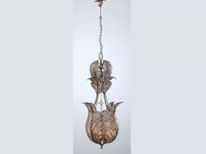 Đèn chùm cành hoa đính đá pha lê VU045904DA