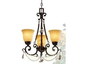 Đèn chùm pha lê 3 tay VU011503HA