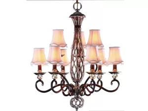 Đèn chùm pha lê 6 bóng đèn VU017206HX