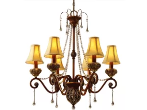 Đèn chùm pha lê 6 tay VU021606HB