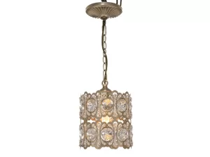 Đèn chùm pha lê hoa văn treo trần VU064901DA