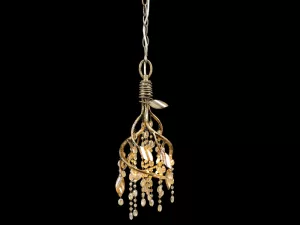 Đèn chùm pha lê cành hoa VU055304DA