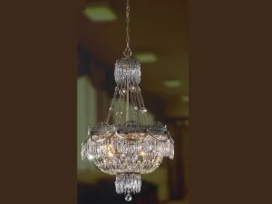 Đèn chùm pha lê nửa bán cầu VU 043403DA