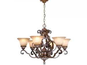 Đèn chùm thủy tinh 6 tay VU020006HC