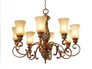 Đèn chùm thủy tinh treo trần VU020708HA