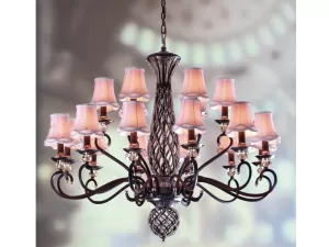 Đèn chùm treo trần 18 tay VU017218HX